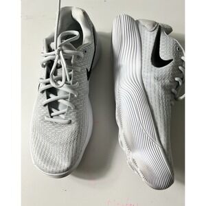 Nike Men's Hyperdunk Low TB White -‎ Grey - Black Sneakers Size 10